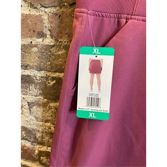 32 Degrees COOL Scarlet Oak Pink Athletic Skort Women’s Size XL NWT - Picture 5 of 8